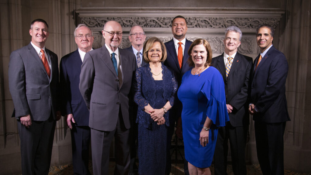 Award winners pose for a picture